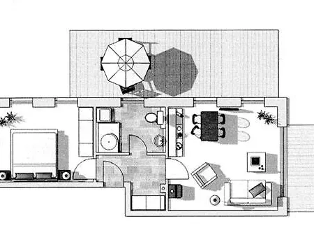 Residenz Am Hafen Windfluechter Apartment